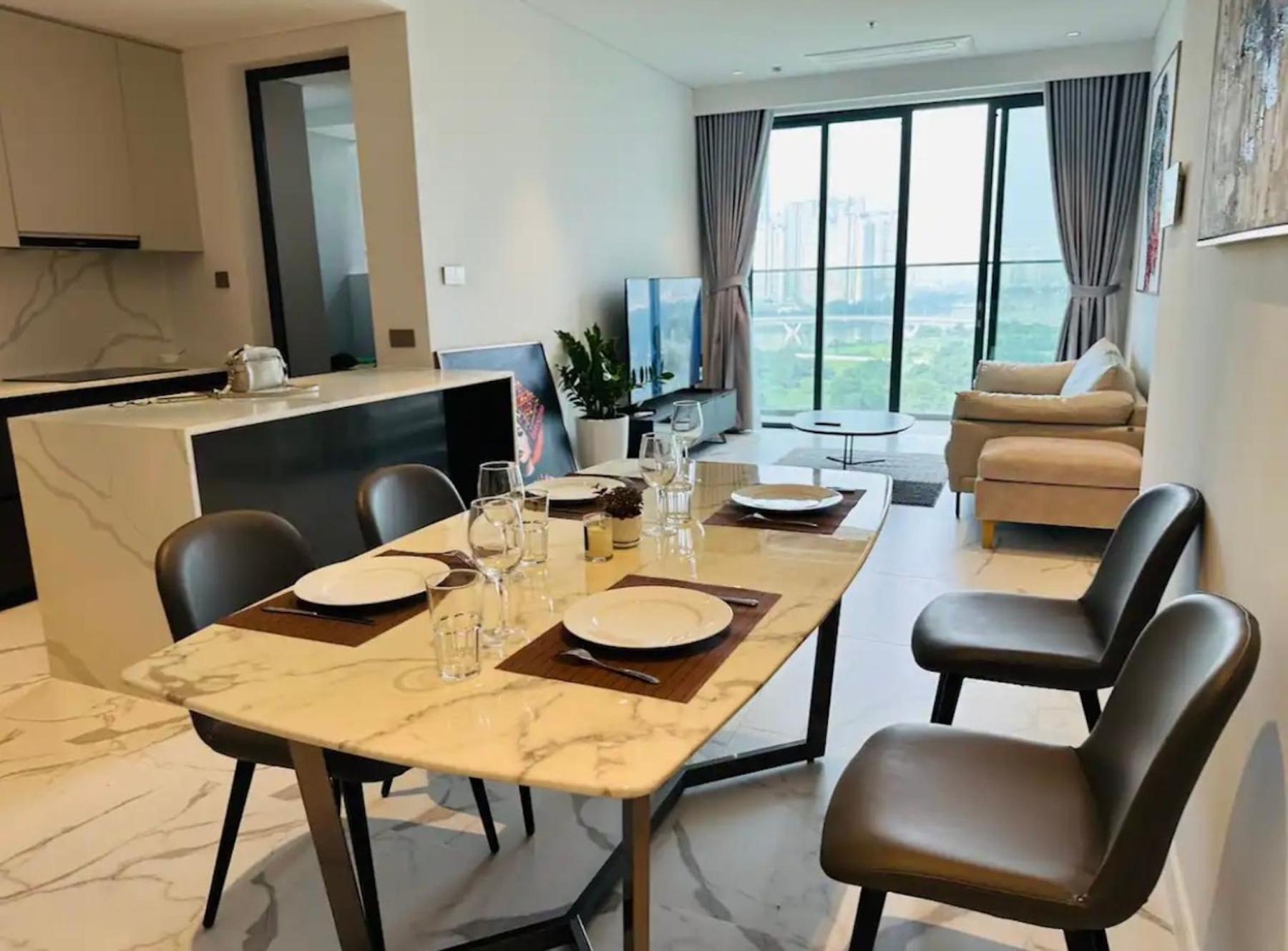 The Crest-Central Saigon Riverside -Free Pool-Gym-Sauna Room-Yoga Room Ho-Chi-Minh-Stadt Exterior foto